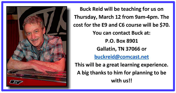 Buck Reid course