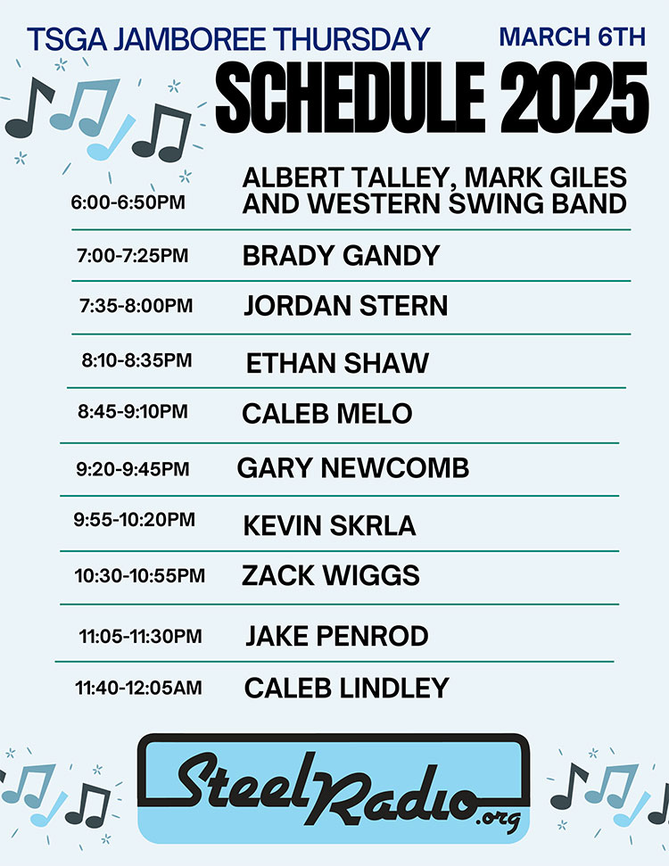 Thursday Schedule